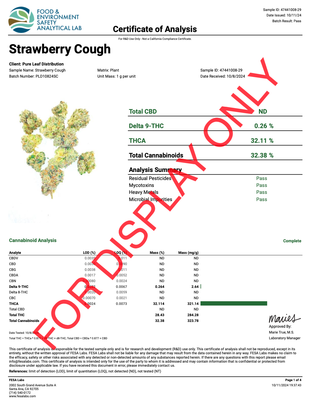 Strawberry Cough